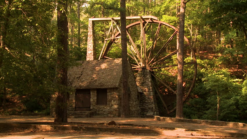 The Old Mill At Berry College, July 3rd, 2010. Near Rome, GA. Stock