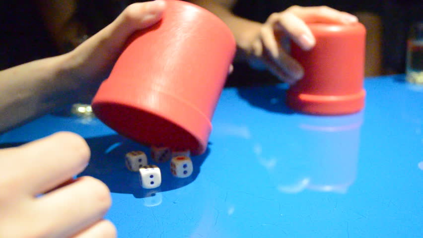 Snake eyes poker player