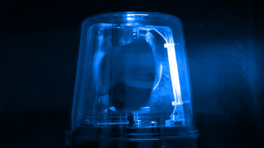 Blue Emergency Light Flashing Stock Footage Video 2005115 - Shutterstock