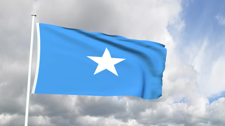 Flag Of Somalia Stock Footage Video 2584481 Shutterstock