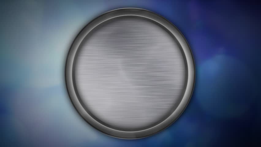 Animated Blank Metal Circle On Background Stock Footage Video 4126573 - Shutterstock