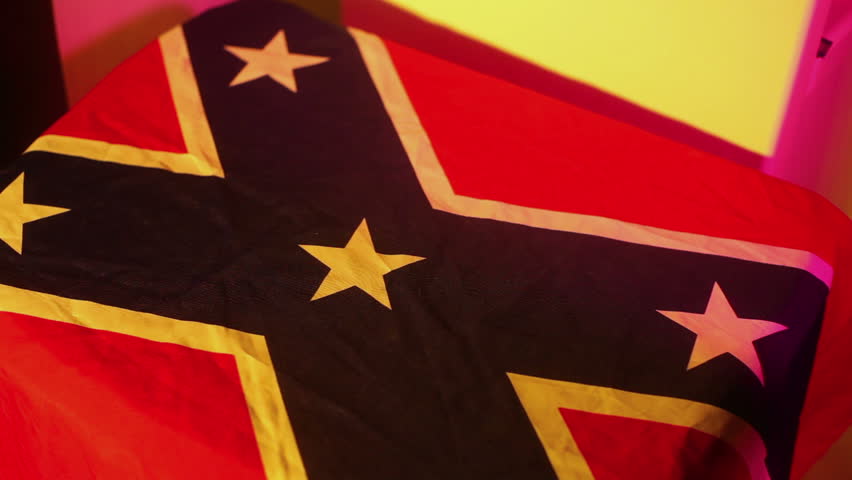 Dixie Flag With Shotgun Stock Footage Video 4326305 Shutterstock