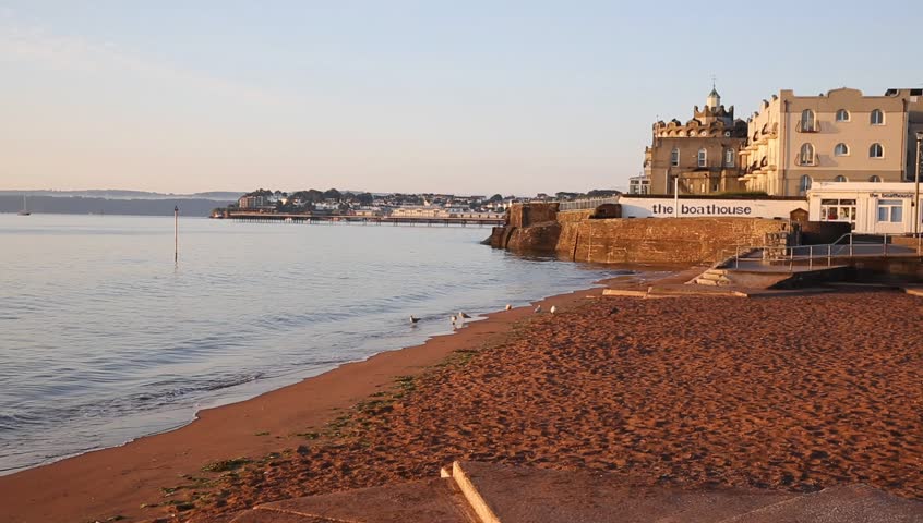 Paignton Torbay Devon England Near Tourist Destinations Of Torquay And