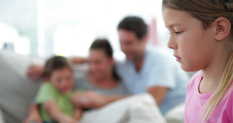 daughter-embraces-father-and-mother-irons-them-on-hair-talks-and