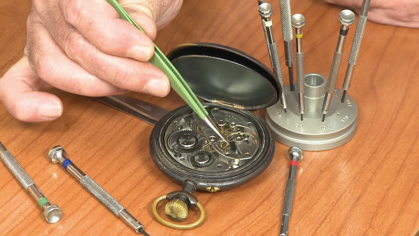 clock-and-watchmaker-repair-tools-stock-footage-video-781759-shutterstock