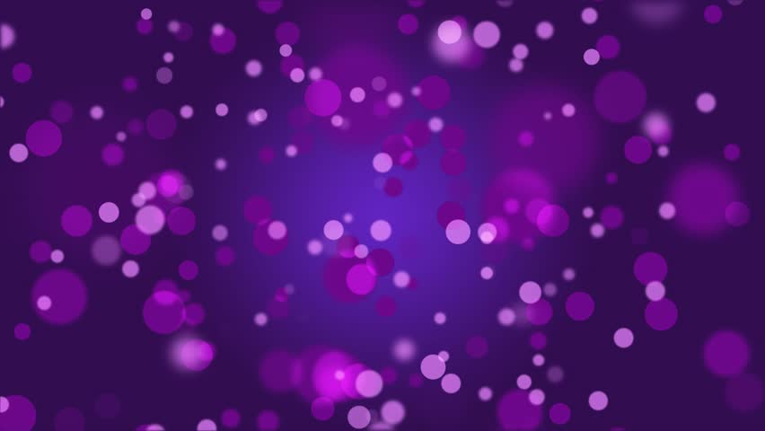 Festive Purple Bokeh Motion Background Stock Footage Video 7522867 ...