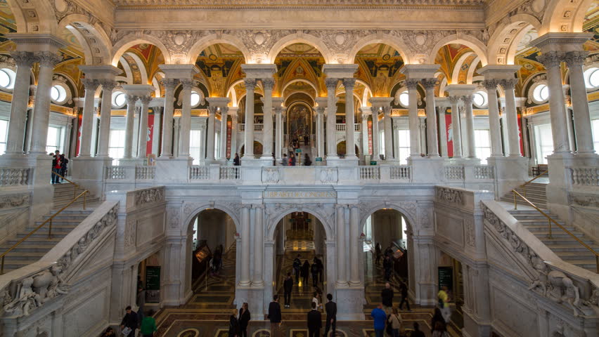 Washington - CIRCA NOVEMBER 2014: The Great Hall In The Thomas ...